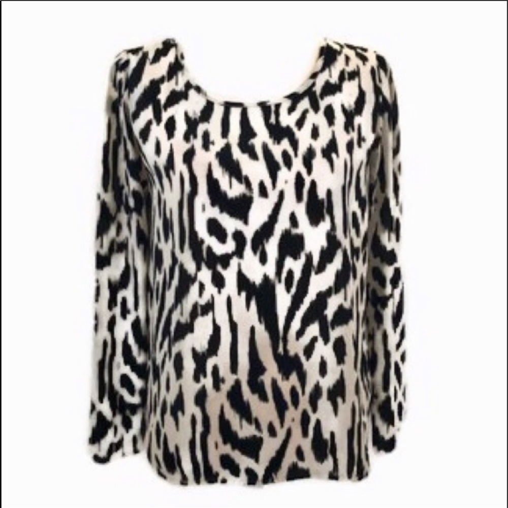 Francesca’s Collections animal print top